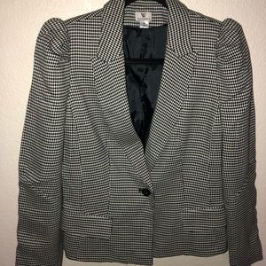Black/white blazer